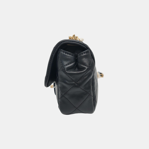 Quilted Calfskin Black