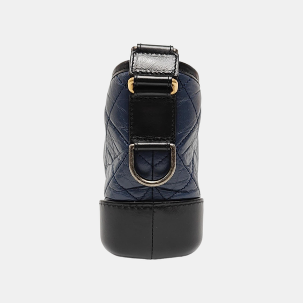 Authenticated pre-owned  Gabrielle Quilted Calfskin Blue - Shoulder Bag at Looply