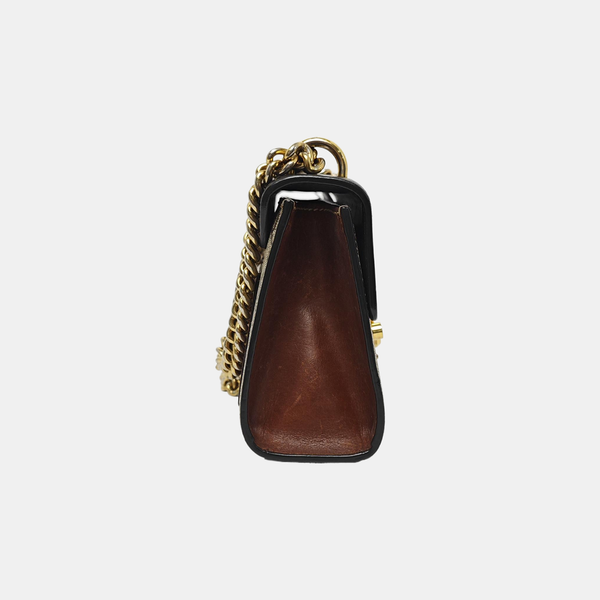 Authenticated pre-owned  Padlock Small Monogram Coated Canvas Multicolor - Shoulder Bag at Looply