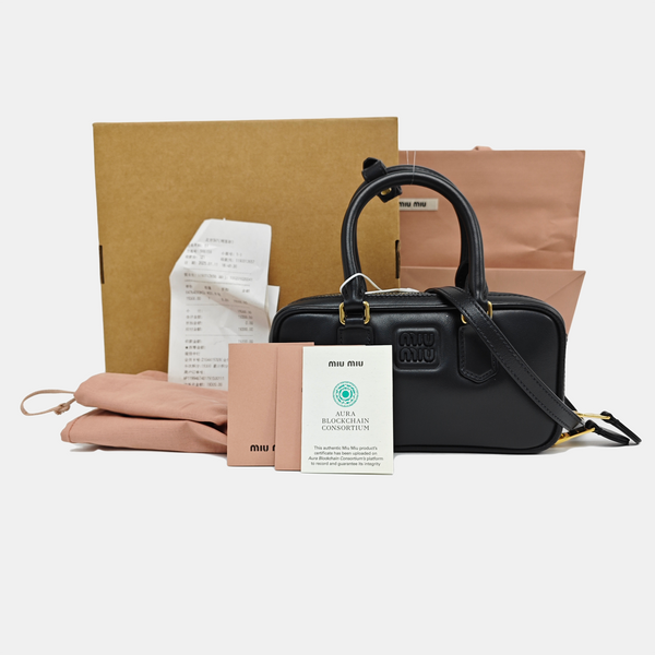 Arcadie Mini Calfskin Black