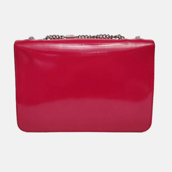 Authenticated pre-owned  Interlocking G Large Calfskin Pink - Shoulder Bag at Looply