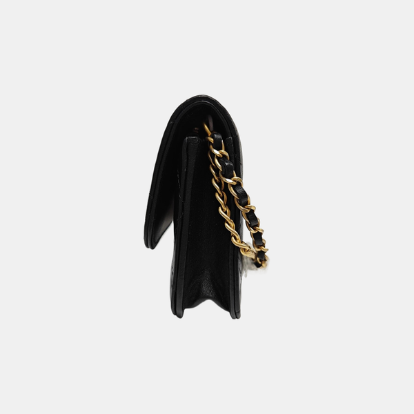 Quilted Lambskin Black