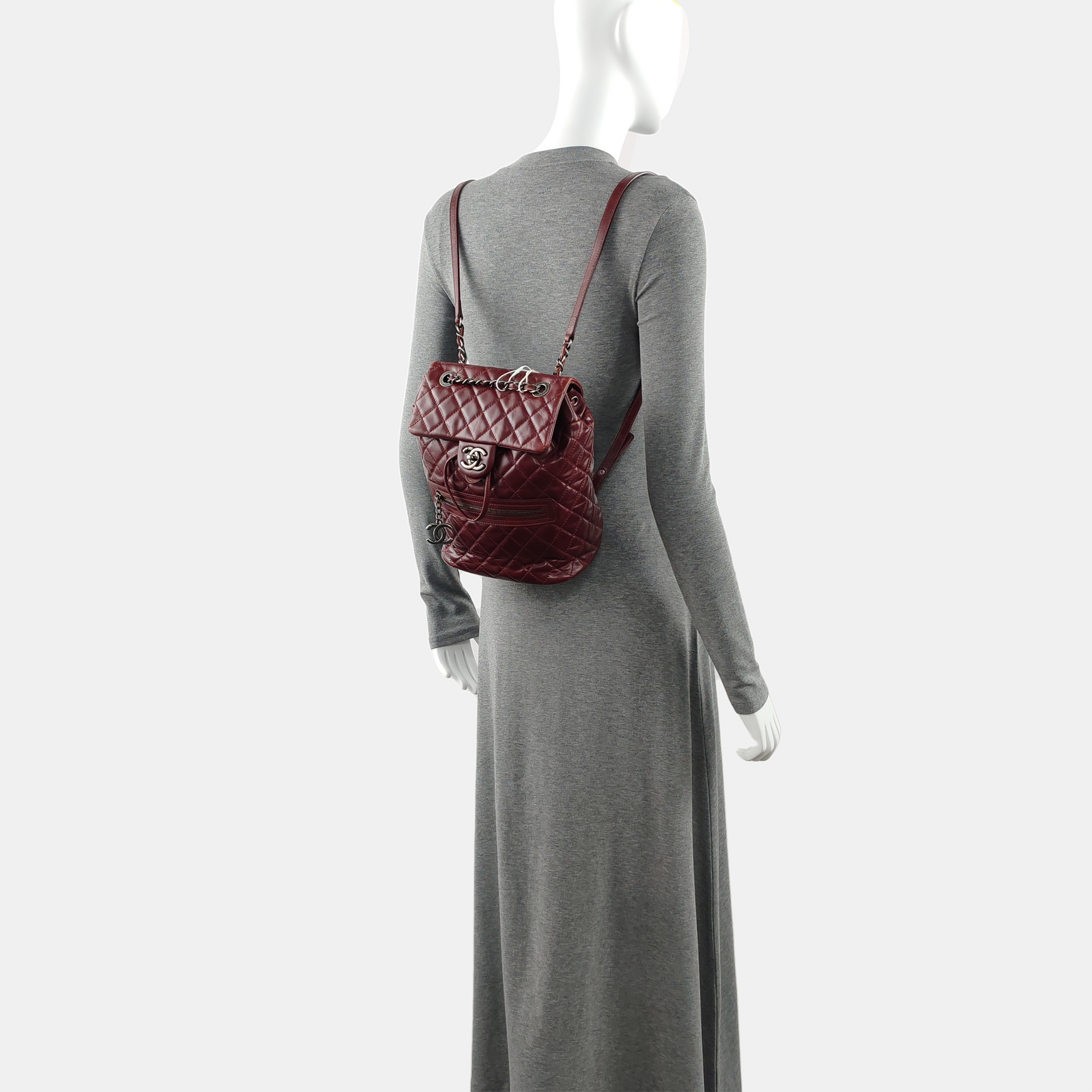 Quilted Calfskin Red