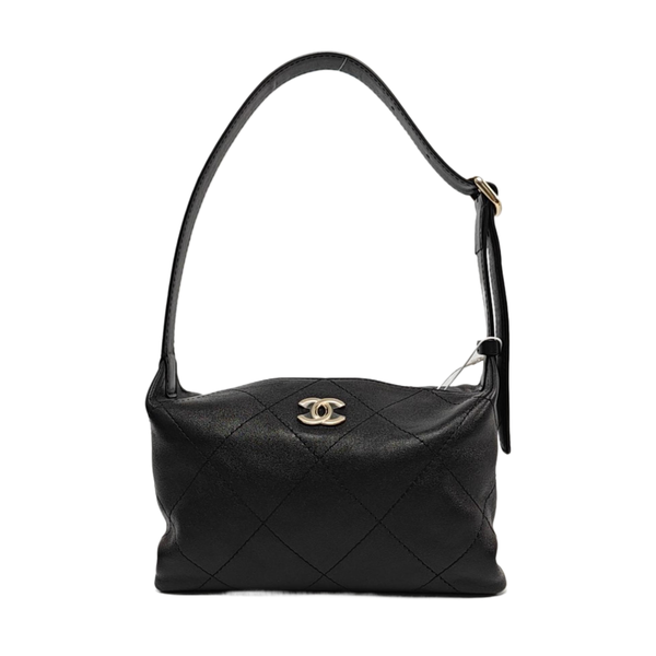 Quilted Lambskin Black