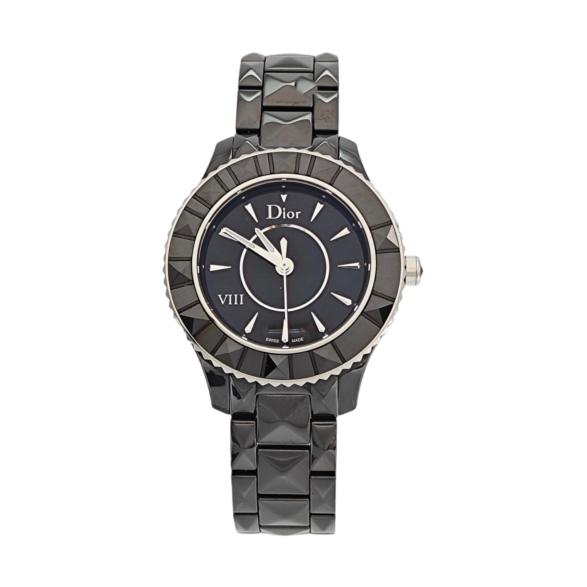 Dior Vill 33mm Black Quartz Watch