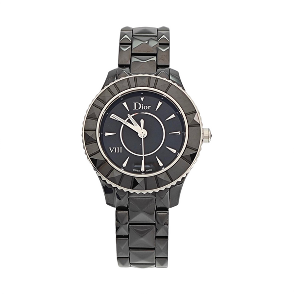 Dior Vill 33mm Black Quartz Watch