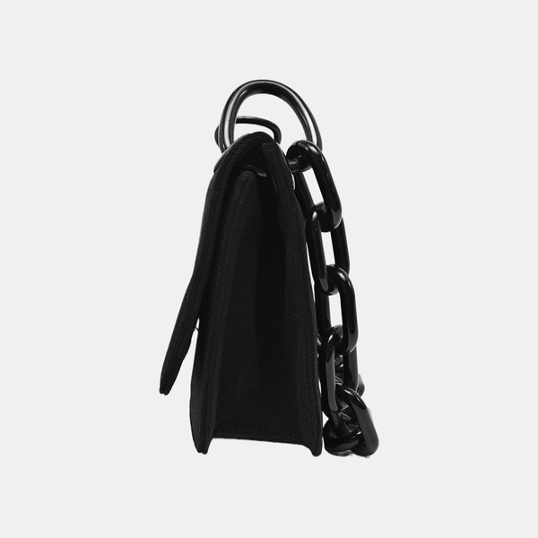Canvas Shoulder Bag Black