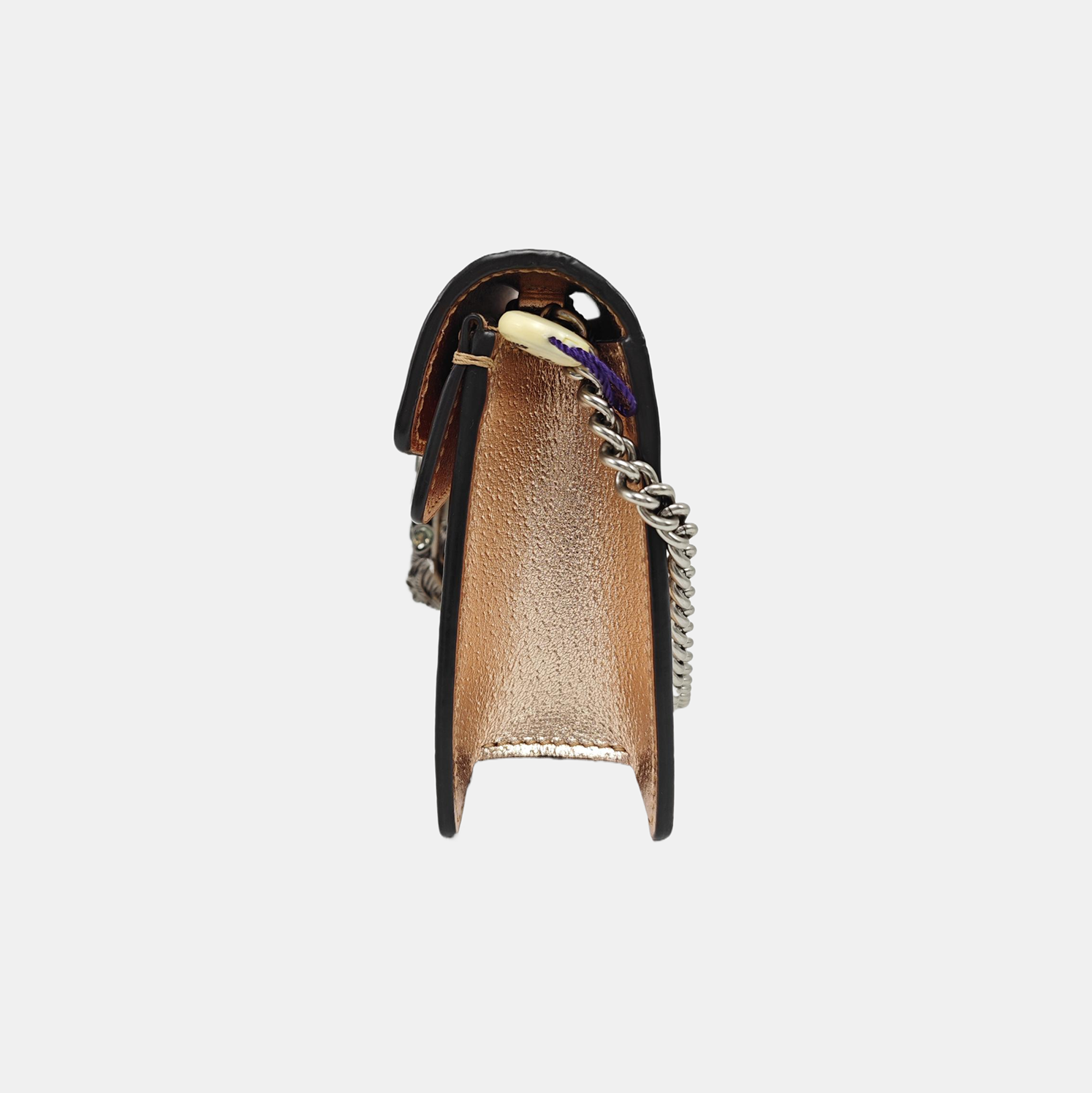 Authenticated pre-owned  Dionysus Super Mini Calfskin Rose Gold - Shoulder Bag at Looply