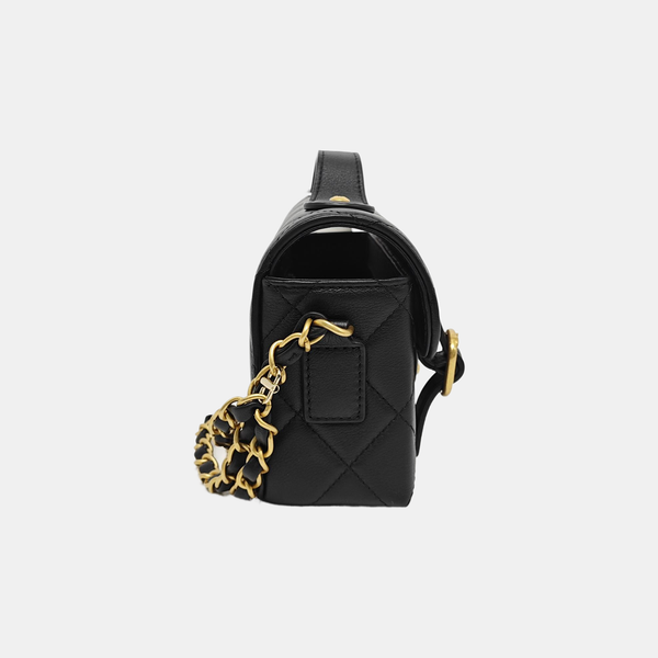Quilted Calfskin Black