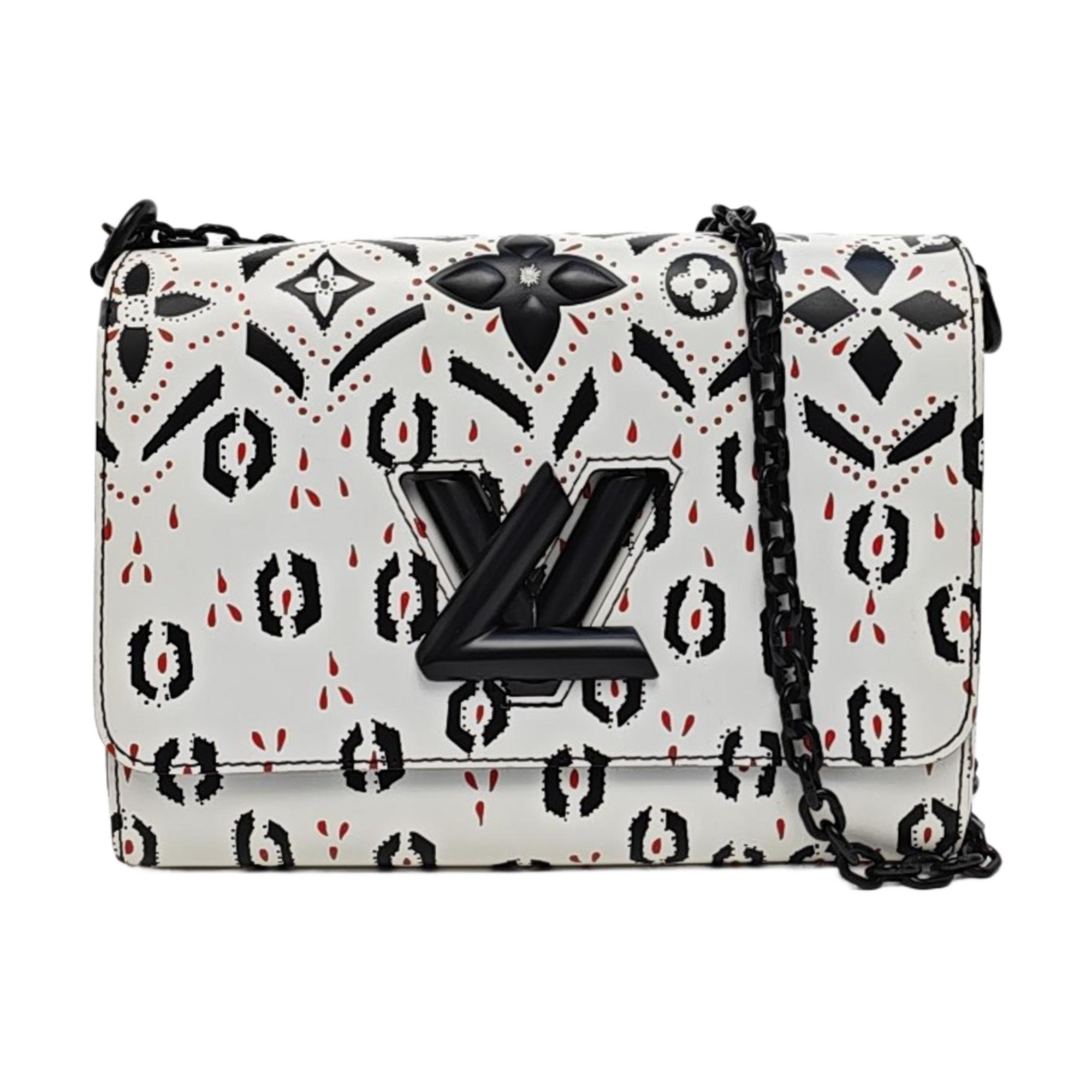 Authenticated pre-owned  Twist MM Calfskin White - Shoulder Bag at Looply