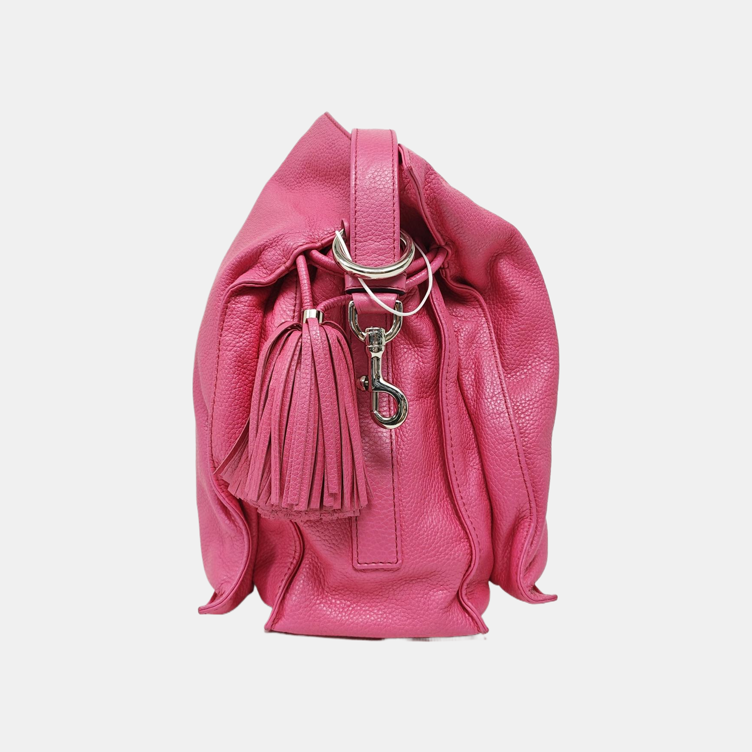 Authenticated pre-owned  Flamenco Calfskin Pink - Shoulder Bag at Looply