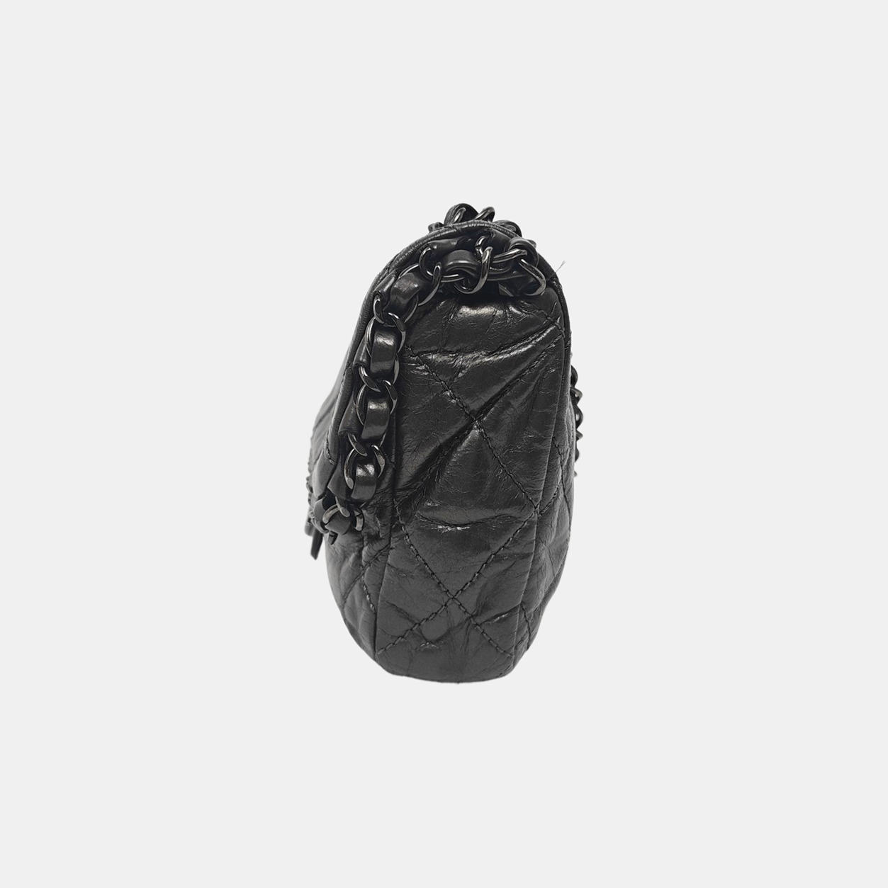 Quilted Calfskin Gray
