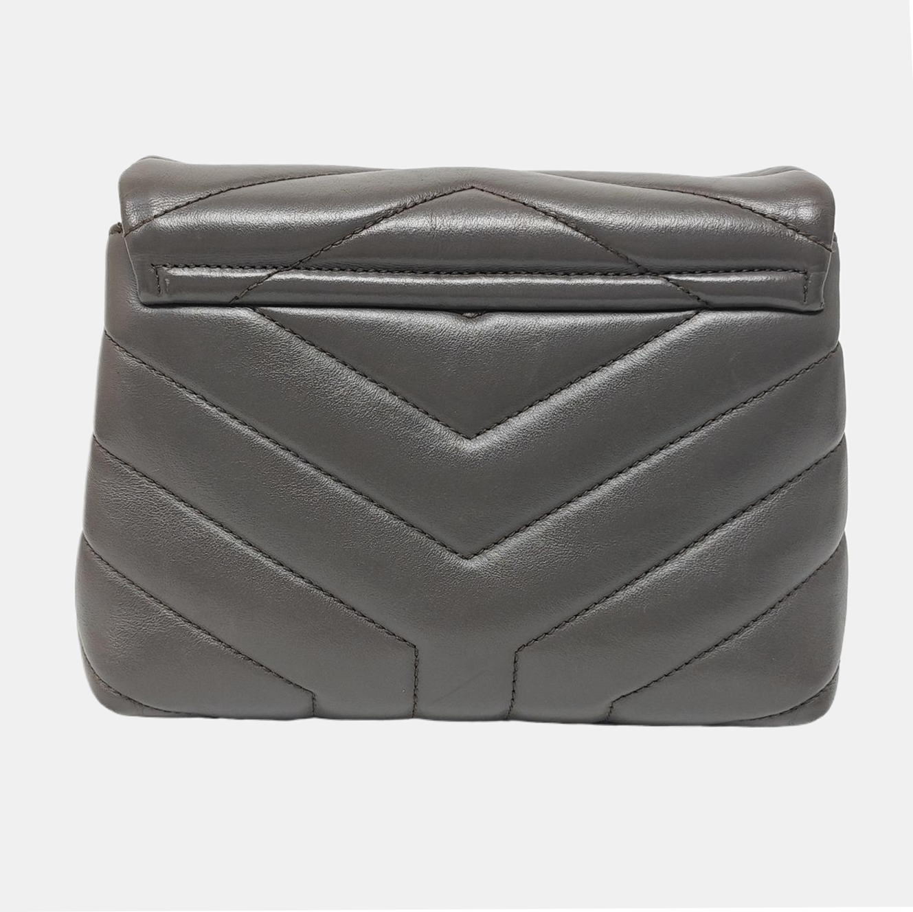 LOULOU Extra Small Quilted Calfskin Gray