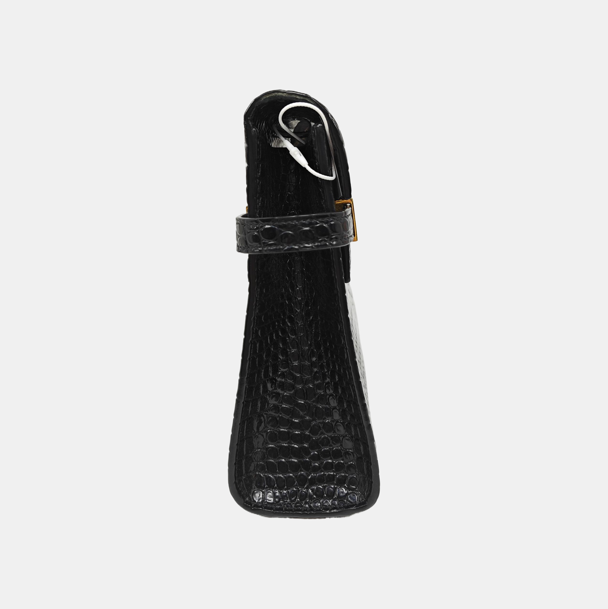 MANHATTAN Medium Calfskin Black