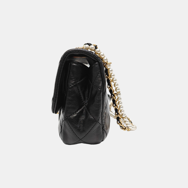 Quilted Calfskin Black