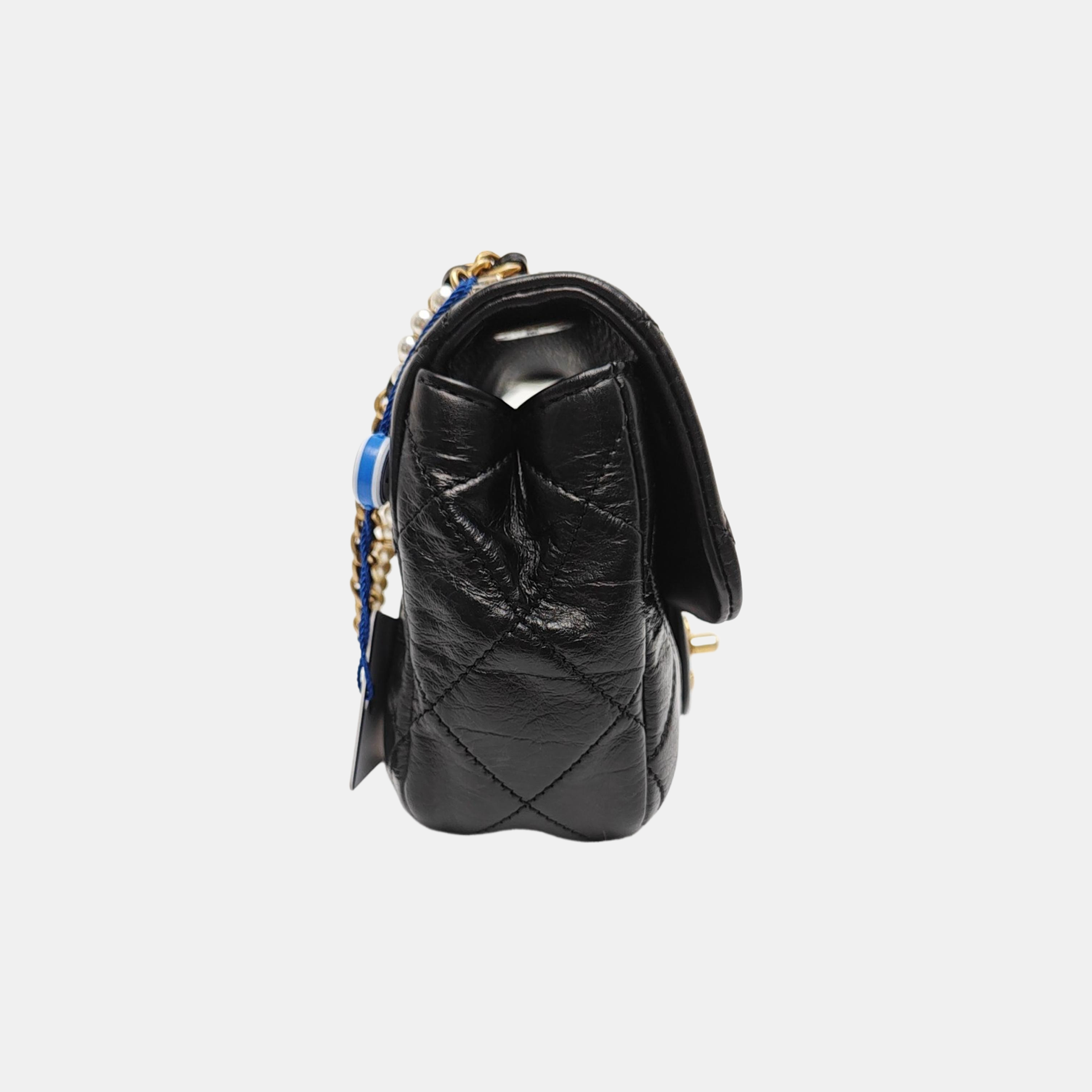 Quilted Calfskin Black
