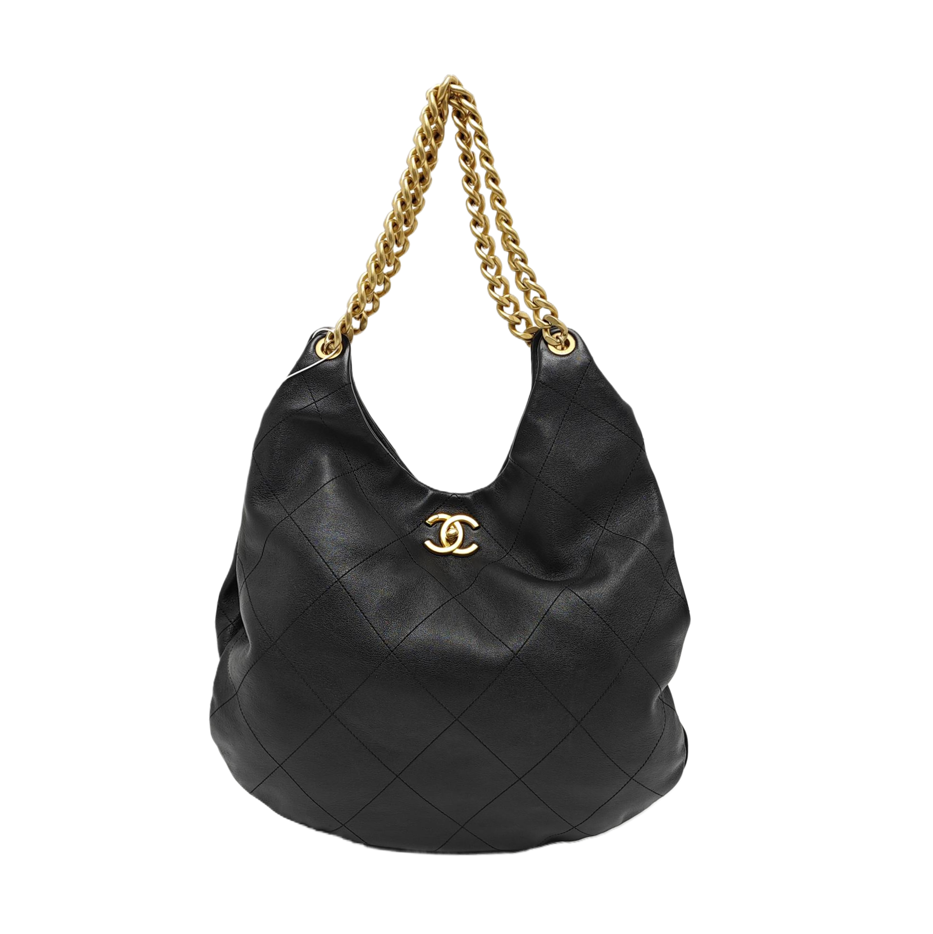Quilted Calfskin Black