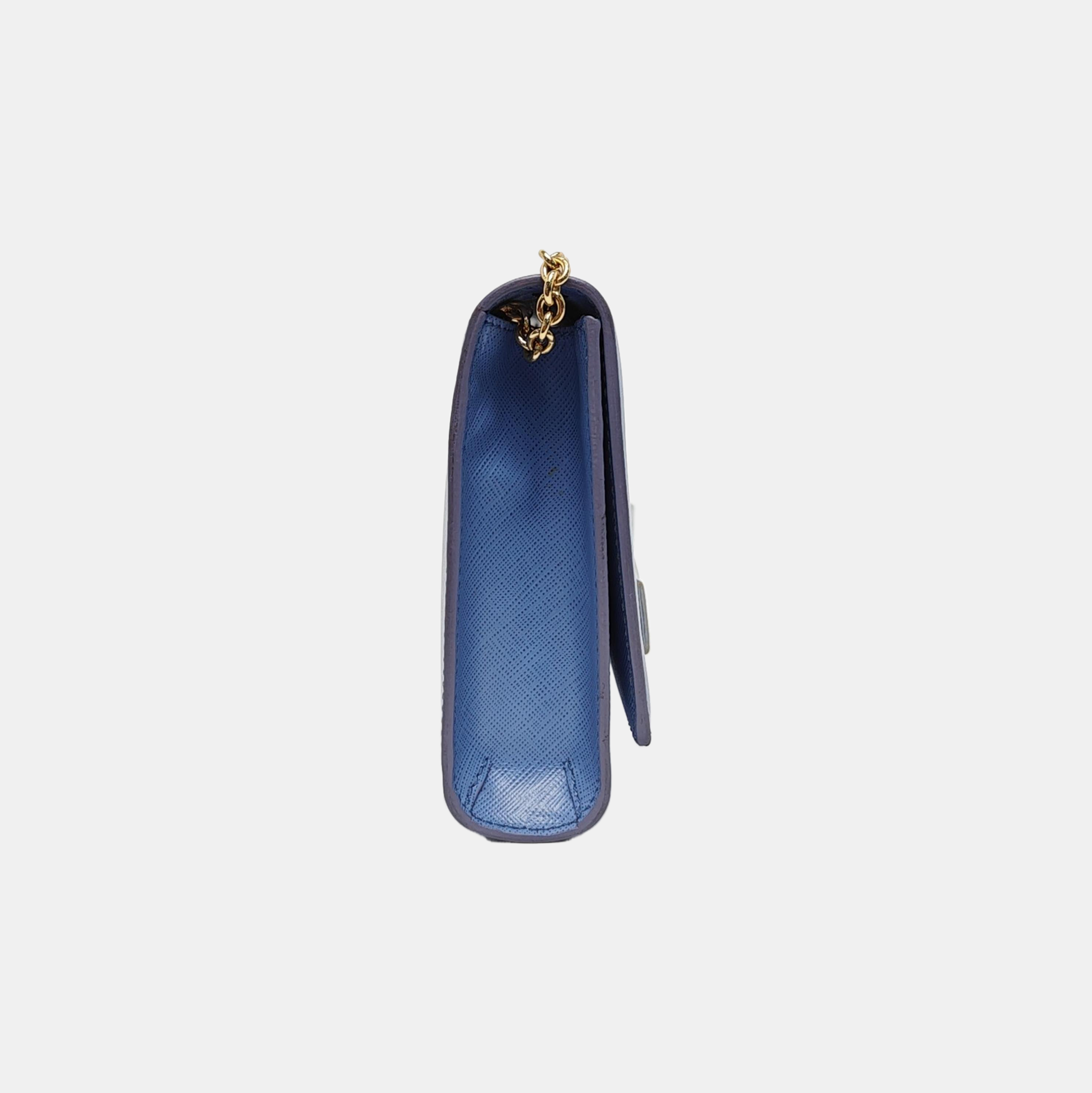Ginny Calfskin Blue