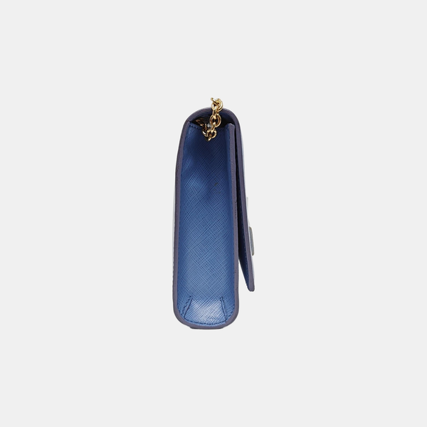 Ginny Calfskin Blue