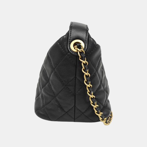 Quilted Lambskin Black