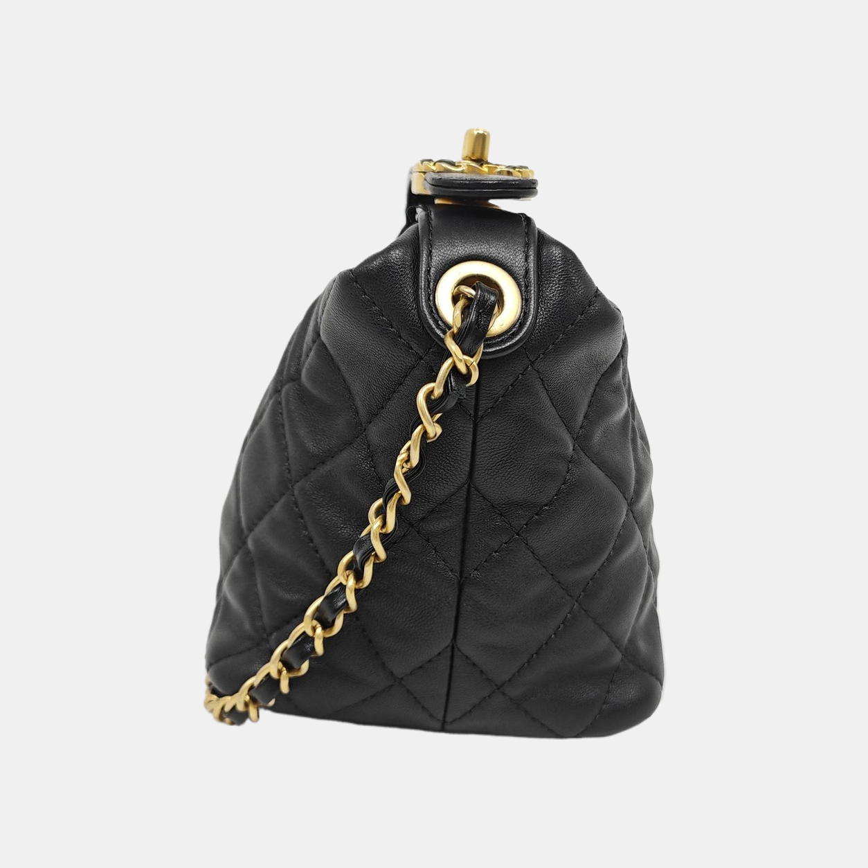 Quilted Lambskin Black