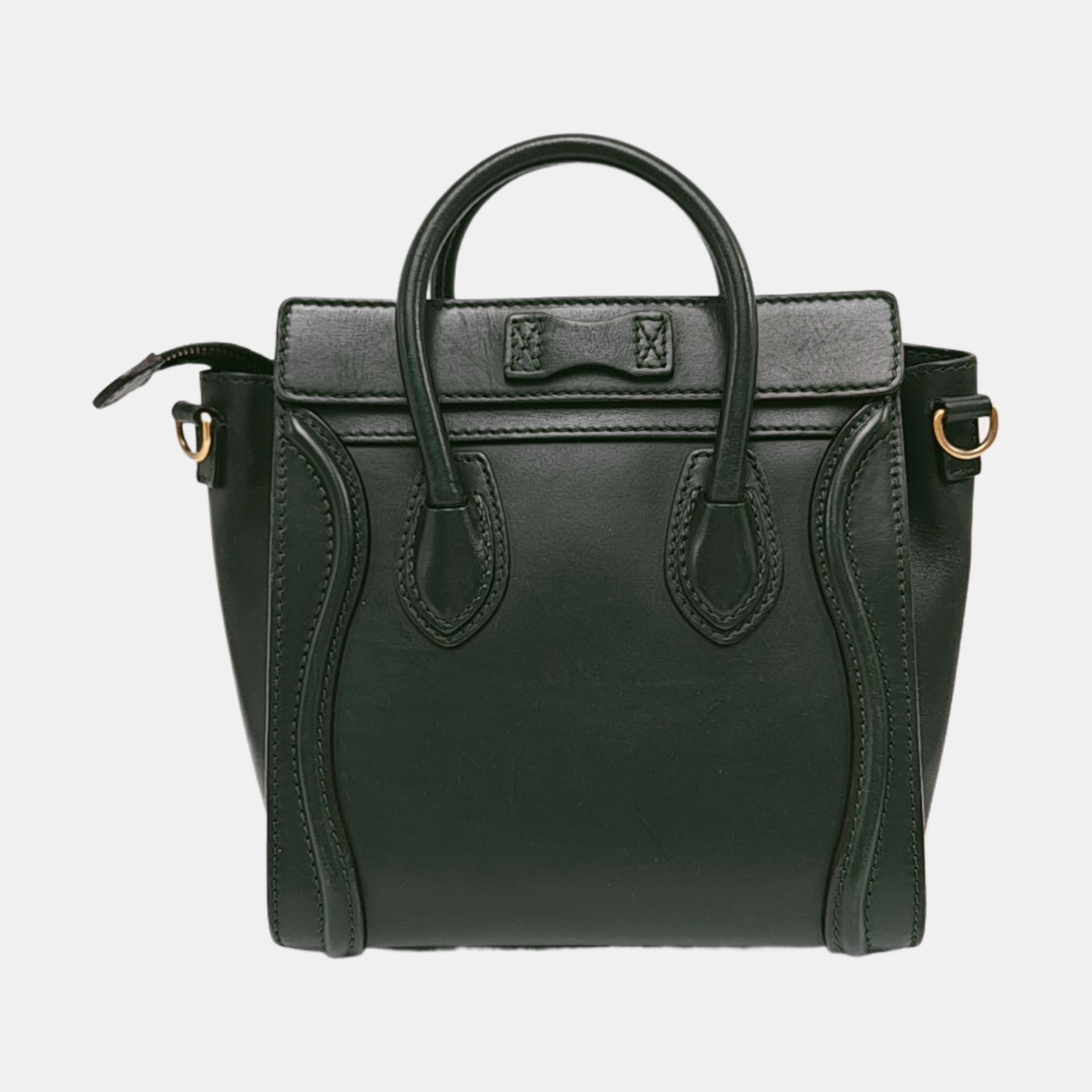 LUGGAGE Nano Calfskin Green