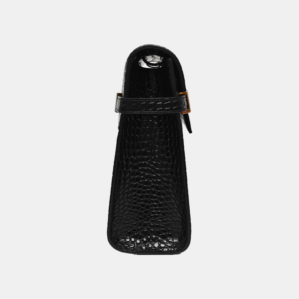 MANHATTAN Medium Calfskin Black