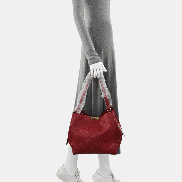 Canterbury Medium Calfskin Red