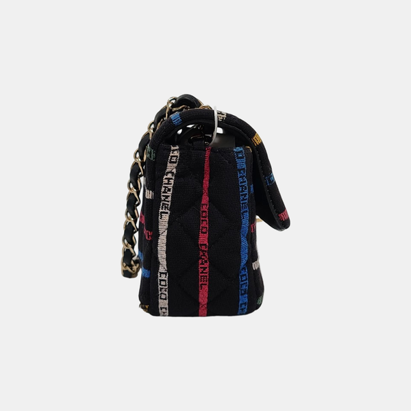 Quilted Fabric Black