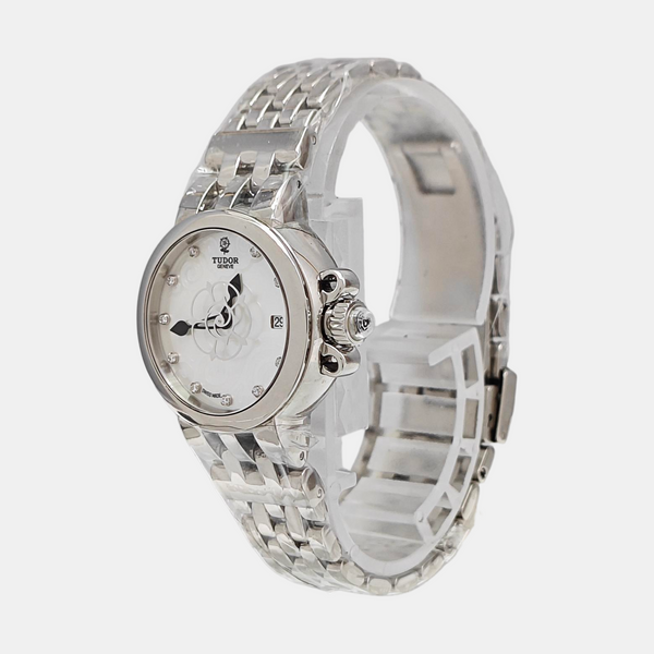26mm White Automatic Watch