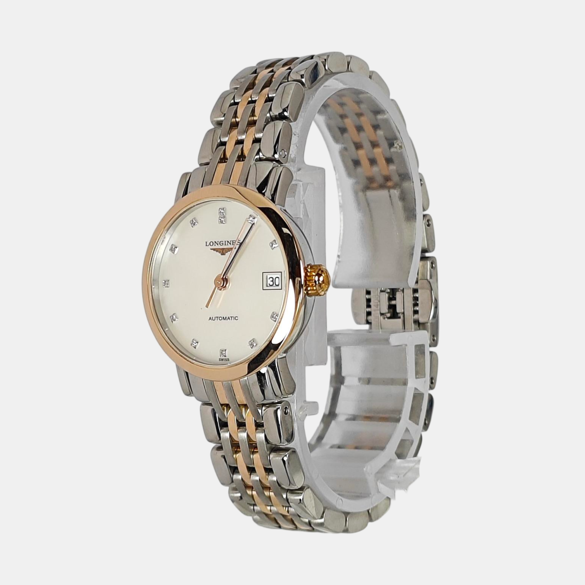 25.5mm White Automatic Watch