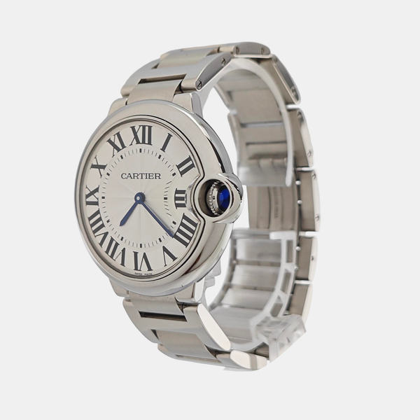 BALLON BLEU DE CARTIER 36.6mm White Quartz Watch