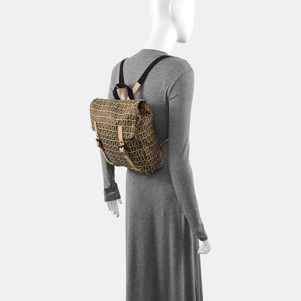 Canvas Backpack Brown