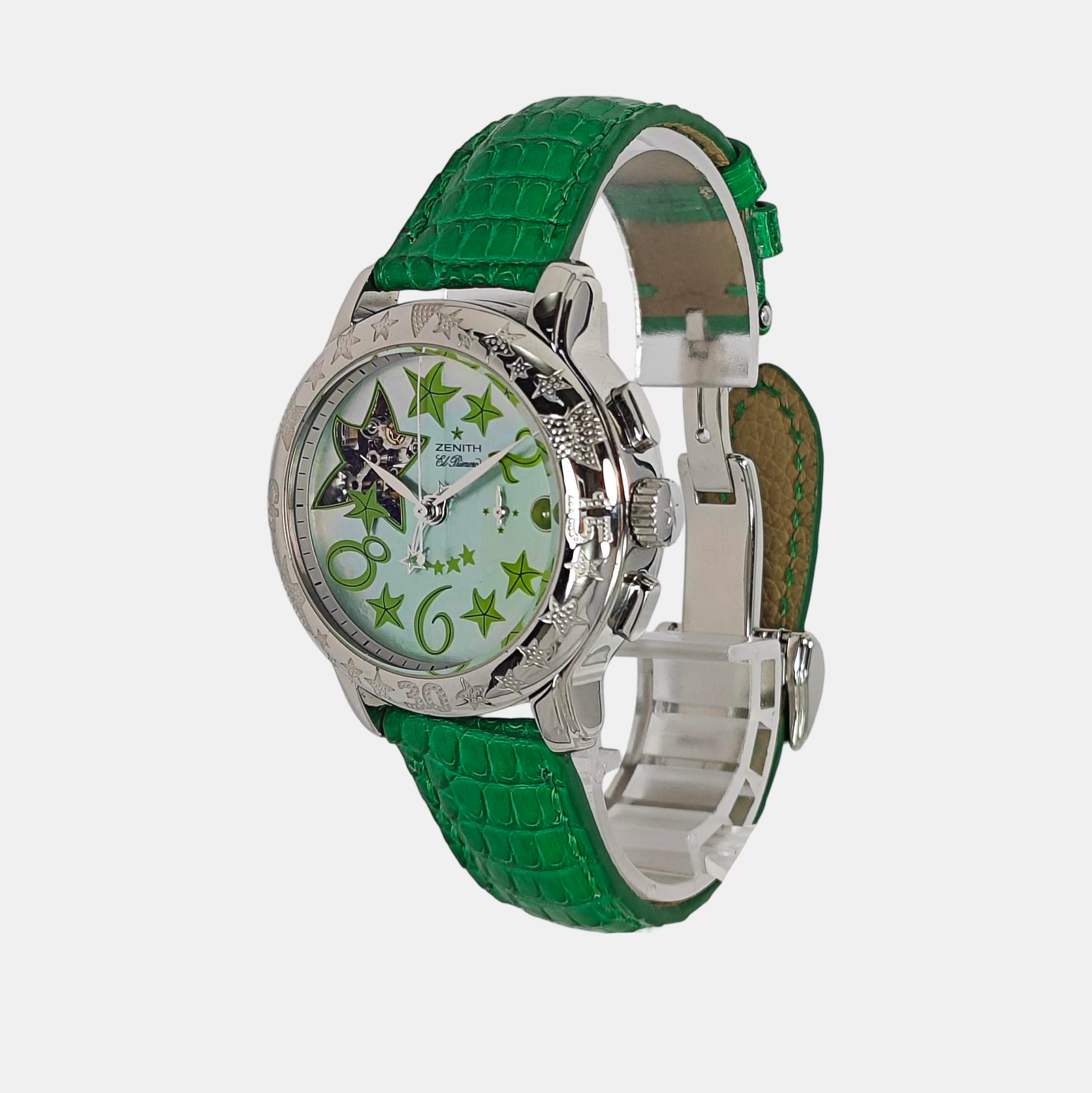 37.5mm Green Automatic Watch