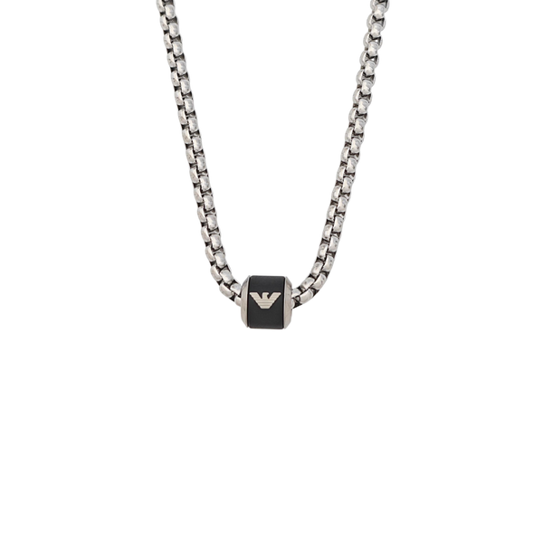 Authenticated pre-owned  Stainless Steel Silver Necklace - Necklace at Looply