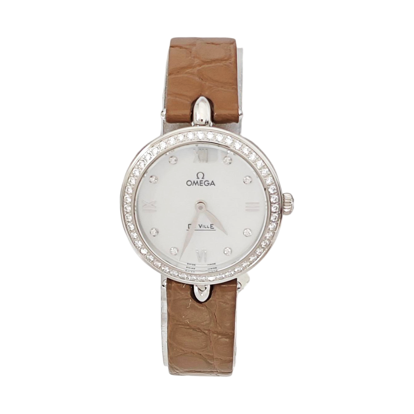 DE VILLE 27.4mm White Quartz Watch