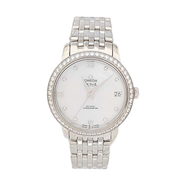 De Ville 32.7mm White Automatic Watch