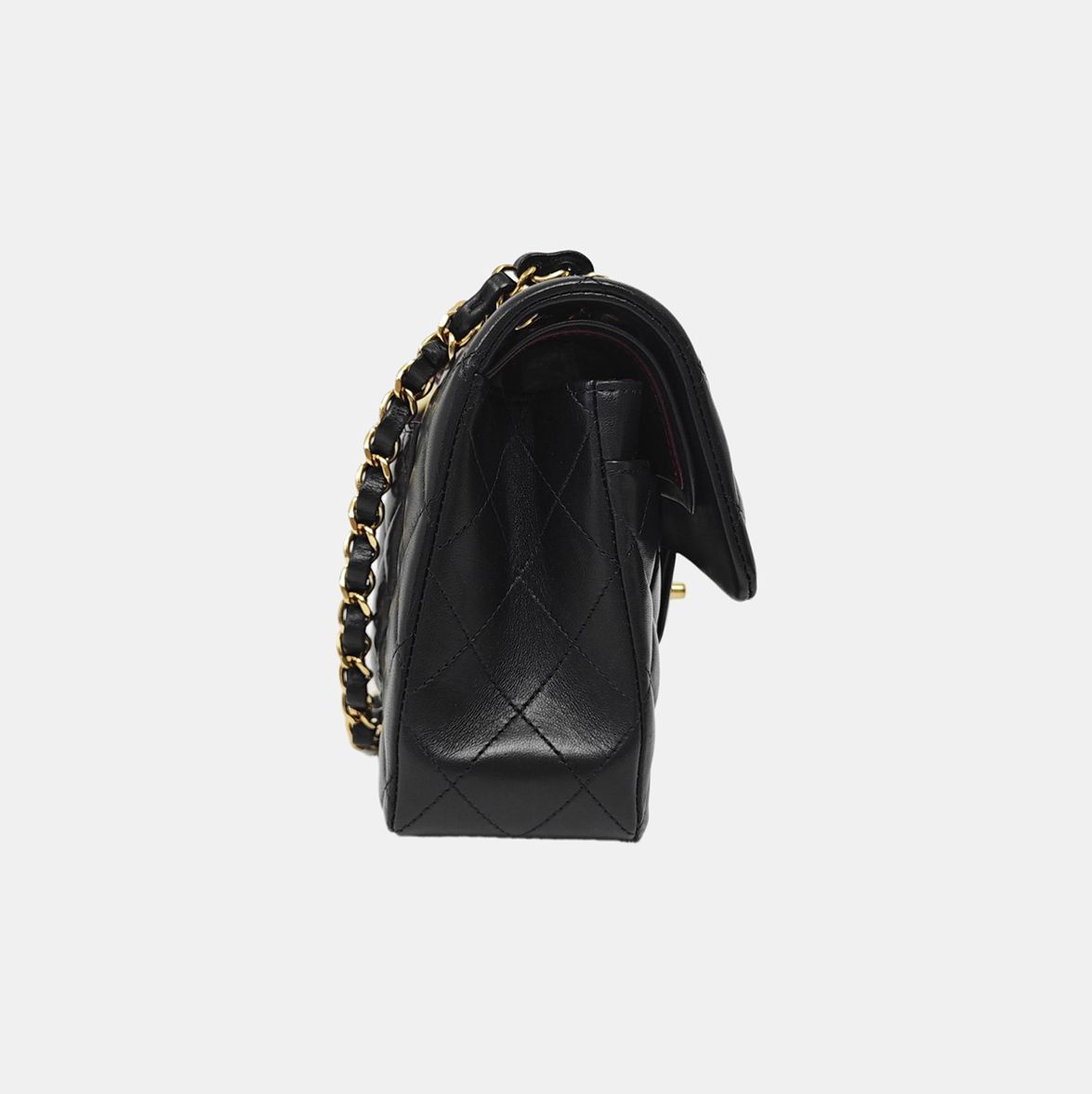 CLASSIC FLAP Small Quilted Lambskin Black