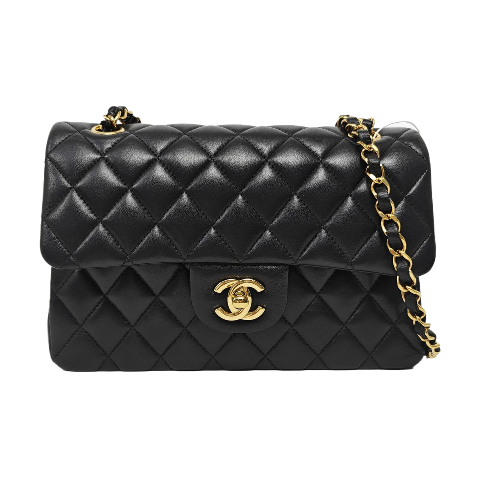CLASSIC FLAP Small Quilted Lambskin Black