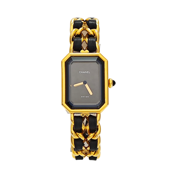 Première 20mm Black Quartz Watch