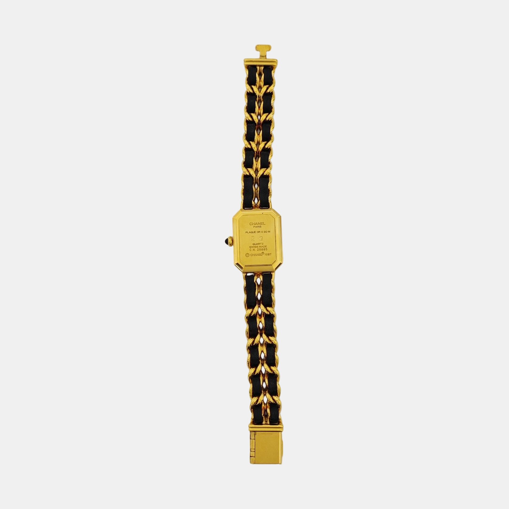 Première 20mm Black Quartz Watch