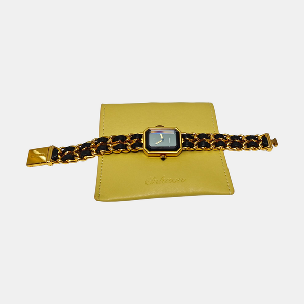 Première 20mm Black Quartz Watch