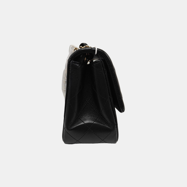 CLASSIC FLAP Mini Quilted Lambskin Black