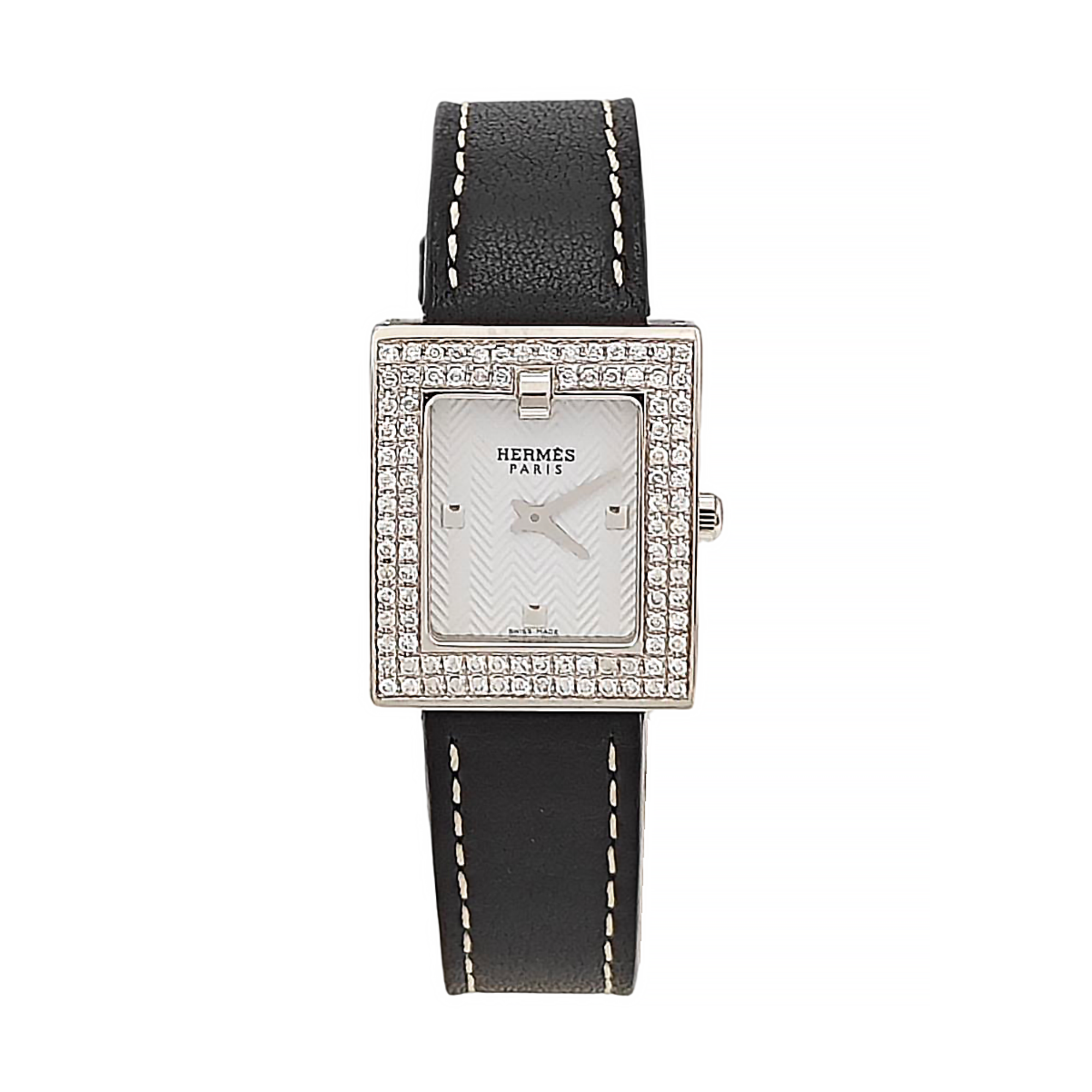 21.7mm White Quartz Watch