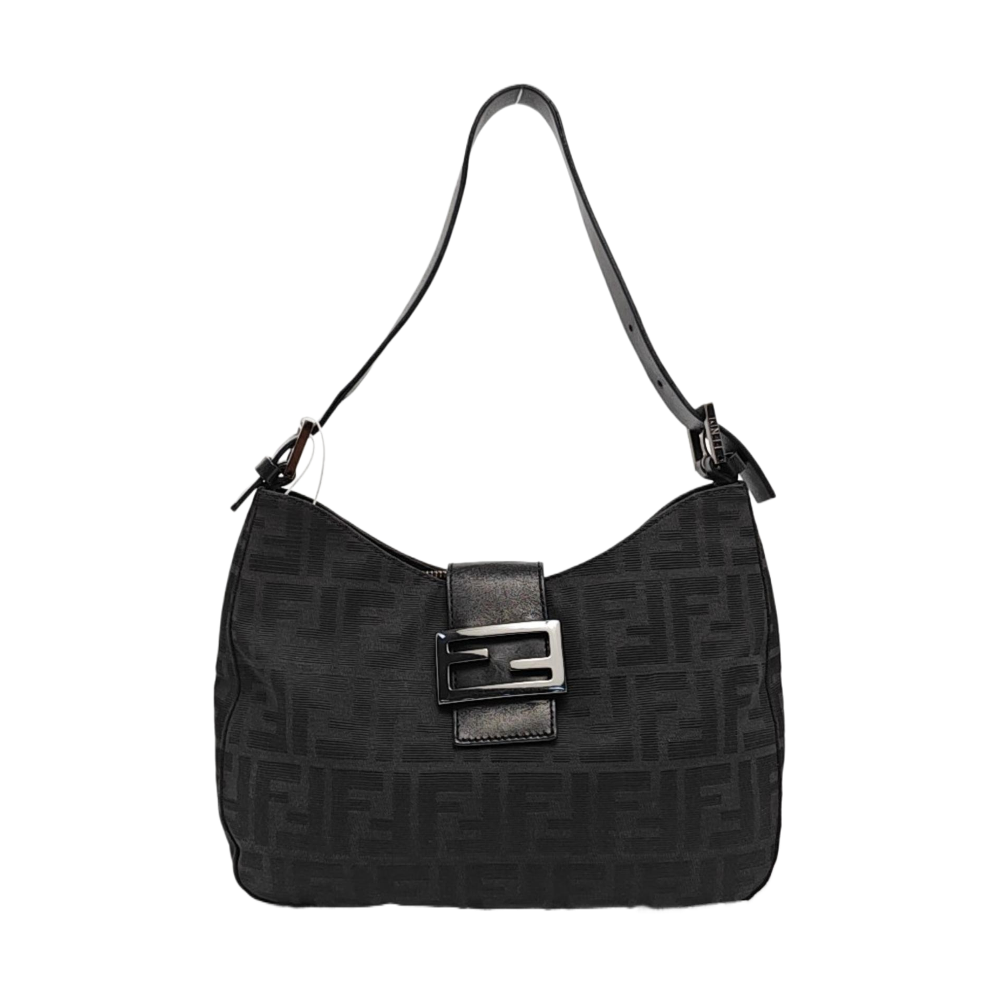 Canvas Top Handle Bag Black