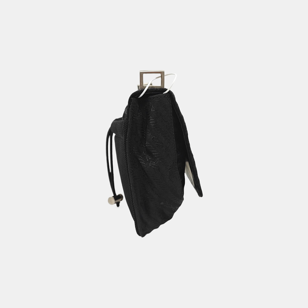 Canvas Shoulder Bag Black