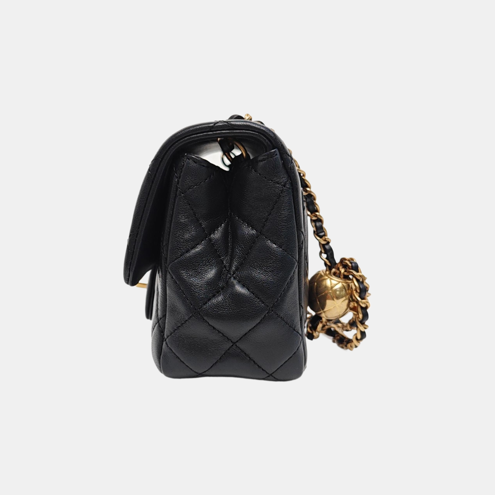 CLASSIC FLAP Mini Quilted Lambskin Black