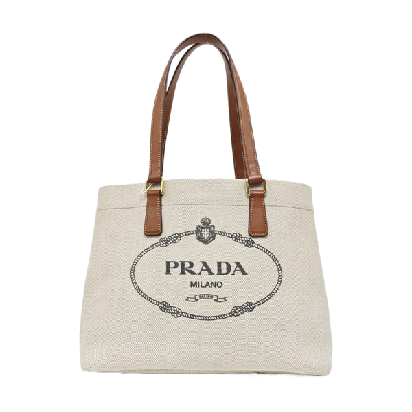 Linen Tote Bag Small White