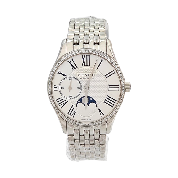 33mm White Automatic Watch