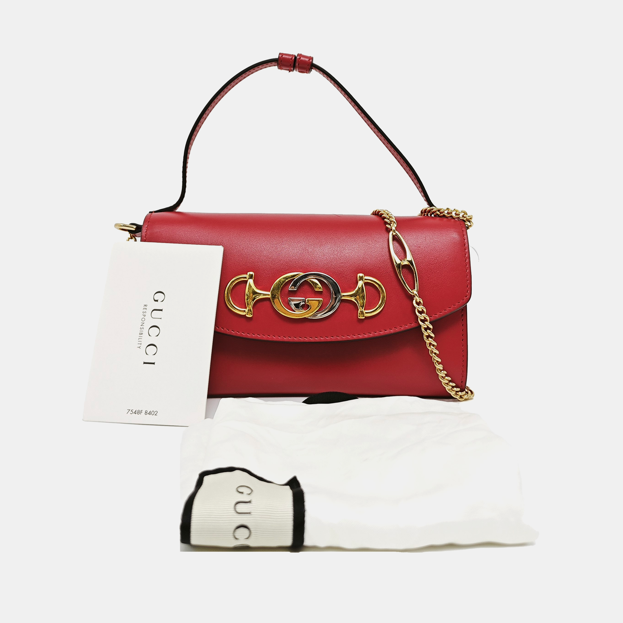 Zumi Mini Calfskin Red